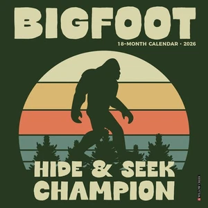 Bigfoot 2026 7" x 7" Mini Wall Calendar - Picture 1 of 5