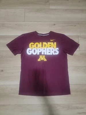 Minnesota Golden Gophers Nike Tee Short Sleeve Shirt MEDIUM Unisex  - Image 1 of 4