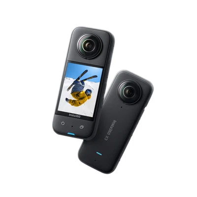 Insta360 X3 Waterproof Action Camera - 5.7K 360, 72MP Photos, Stabilization - Image 1 of 4