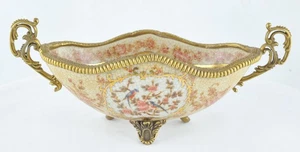 Ciotola Fiore Stile Art Deco Stile Art Nouveau Porcellana Porcellana - Imagen 1 de 12