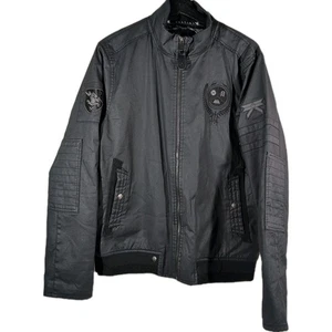 Chaqueta de bombardero Destiny Guardian of the Last City para hombre L Bungie cremallera completa negra - Imagen 1 de 13