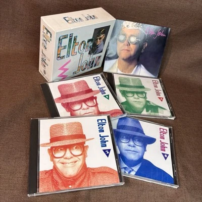 ELTON JOHN Great Box JAPAN-ONLY 4CD BOX PHCR-3133~36 w/ 72-p JAPANESE BOOKLET - Image 1 of 4