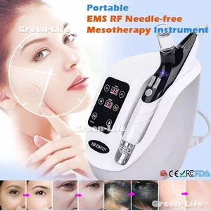 EMS Meso Injector No Needle Skin Wrinkle Removal Care Machine RF Mesotherapy Gun - Bild 1 von 16
