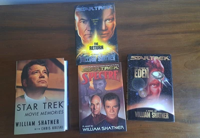 Collection of Four Star Trek 1st Editions Hard Cover Books with Dust Jackets - Image 1 of 4