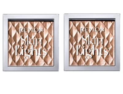 REVLON TWIN PACK! Skinlights Prismatic Highlighter In 202 Twilight Gleam - NEW! - Image 1 of 3