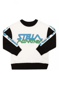 NWT Stella McCartney Kids Sport Logo Print Sweatshirt 8 years - Picture 1 of 12