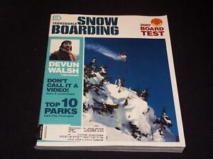 2007 TRANSWORLD SNOWBOARDING MAGAZINE - COUVERTURE AVANT DE TEST - L 18288