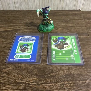 Skylanders Spyros Adventure Stealth Elf Figure and Card - Picture 1 of 9