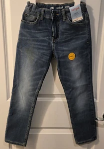 NWT - Cat & Jack Unisex Skinny Blue Jeans Size 10 - Picture 1 of 3