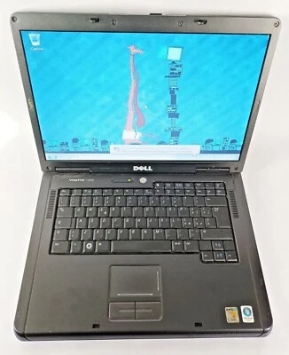 Dell Vostro 1000 Turion 64 X2 TL-60 2gb ram 80gb hdd DVD SD Windows 7 Pro - Immagine 1 di 4
