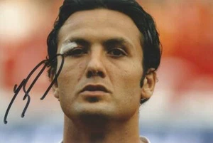 TURKEY, BLACKBURN & STUTTGART: YILDIRIY BASTURK SIGNED 6x4 ACTION PHOTO+COA - Picture 1 of 1