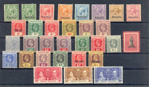 ENGLISH COLONIES -NAURU-GILBERT - VIRGIN -31 ST. - */(*)/0 - F/VF Cover