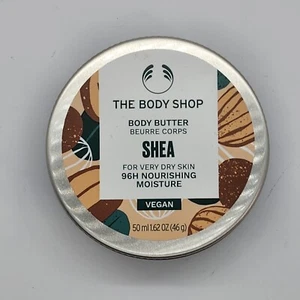 The Body Shop Body Butter Vegan Dry Skin SHEA 1.62oz/50mL Travel Size Mini - Picture 1 of 5