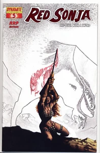 RED SONJA D.E. (Conan) #5 RRP-EDITION Richard Isanove RED FOIL RETAILER-VARIANT - Picture 1 of 1