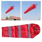Windsock Polyester Wind Measurement Sock Bag for  Red