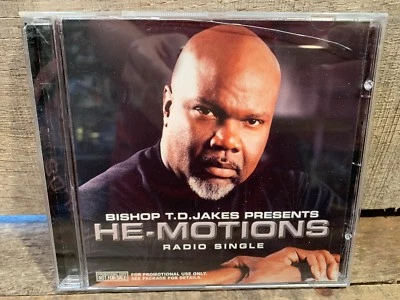 He Motions by Bishop T.D. Jakes (CD, PROMO Single) Foto 1 de 2