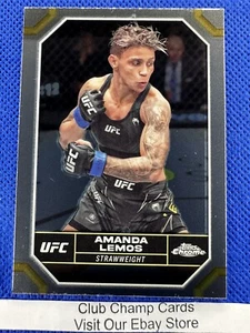 2024 #14 Amanda Lemos Topps Chrome UFC - Picture 1 of 2
