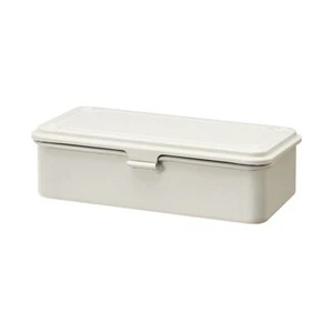 MUJI Steel tool box Approx. width 20.5 x depth 11 x height 5.5 cm small - Picture 1 of 6