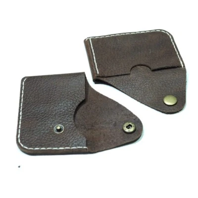 New Upgraded Version Handmade Minimalist Card Case Simple Thin Wallet with card - Image 1 of 4