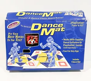 Intec Dance Mat for PS1 and PS2 New OPEN BOX - Rare - Picture 1 of 5
