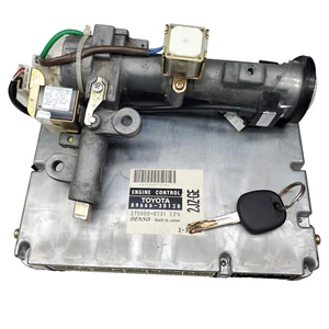 2001 LEXUS GS300 Ignition Switch Assembly with KEY, ECU ECM 89666-30130 - Picture 1 of 19
