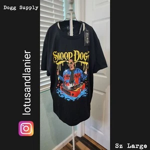 Dogg Supply Snoop Dogg T-Shirt Sz Large NWT - Picture 1 of 5