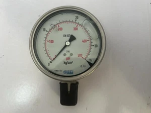 Wika En 837-1 Pressure Gauge (500 PSI) - Picture 1 of 4