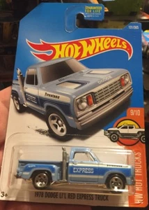 RUOTE CALDE 1978 DODGE LI'L RED EXPRESS TRUCK Sky Baby Blu - Foto 1 di 1