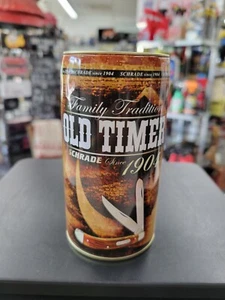 Vintage Schrade Old Timer Pop Can Piggy Bank. No Knife. Good Condition - Picture 1 of 7