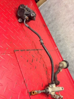 1989 Yamaha FZR 1000 Complete Rear Brake Assembly - Image 1 of 4