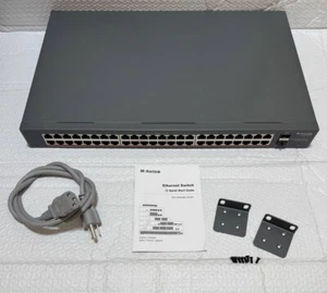 MokerLink 48 Port PoE Gigabit Switch with 2 Gigabit SFP, 800W IEEE802.3af/at AI - Picture 1 of 7