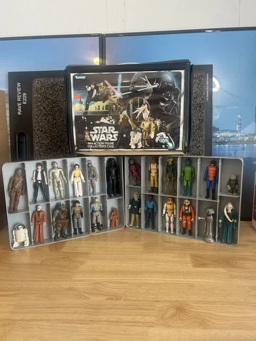 Kenner Star Wars Mini Action Figures Lot 24 1977-80 Original Collector's Case Cover