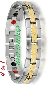 Magnetarmband Stressabbau starker Magnet BIO Energietherapie Herren & Damen - Bild 1 von 8