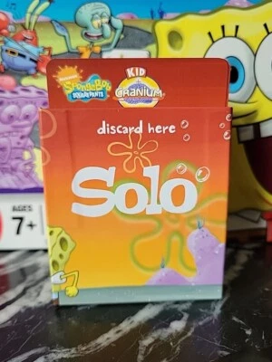 Spongebob Squarepants Cranium Board Game 2008 Replacement Parts Solo Cards - Image 1 of 2