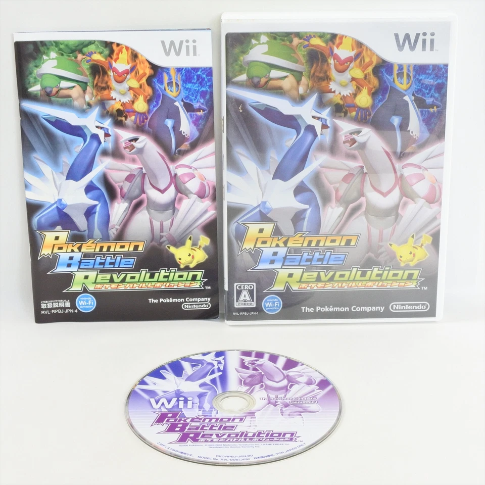 POKEMON BATTLE REVOLUTION Wii NIintendo For JP System 2243 - Image 1 of 4