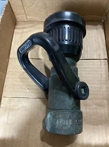 AKRON STYLE 3022 BRASS FIRE FIGHTING SHIPBOARD - Picture 1 of 9