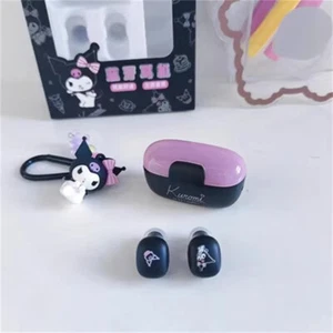Cute My Melody Kuromi Bluetooth Earphones Cinnamoroll Denoise Headphones  - Picture 1 of 25
