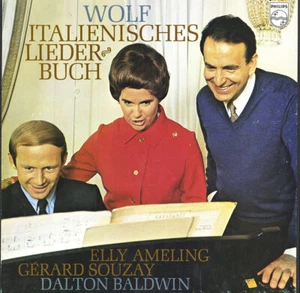 2LP Box WOLF Italienisches Liederbuch AMELING SOUZAY BALDWIN Philips 6700041 NM - Picture 1 of 3