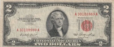 USA 1953 $2.00 Priest/Humphrey #2 - Image 1 of 2