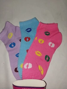 Heiß 🙂 3 Paar modische Socken hell bunt weich dehnbar bequem neu mit Etikett - Bild 1 von 2