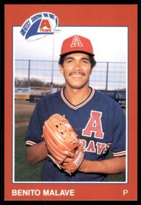 1988 Grand Slam Benito Malave Arkansas Travelers #17