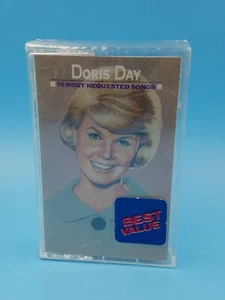 DORIS DAY 16 MOST REQUESTED SONGS CASSETTE TAPE BRAND NEW AND SEALED - Picture 1 of 5