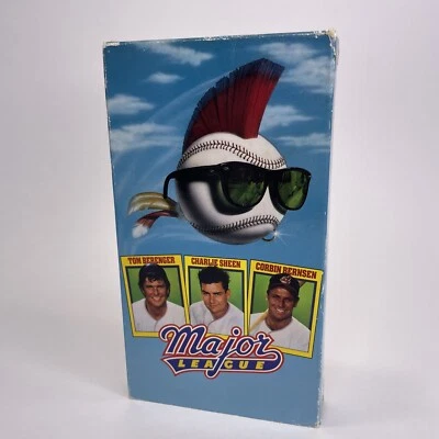 Major League (VHS, 1989) Comedy, Charlie Sheen, Tom Berenger, Corbin Bernsen - Image 1 of 4