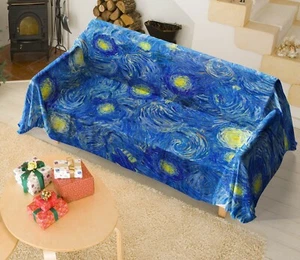 3D Painting G8122 Sofa Cover High Stretch Lounge Slipcover Protector Couch Cover - Picture 1 of 5