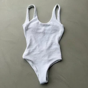 Free People It's Now Cool The Backless One Piece Swimsuit. White. XS. RRP £98 - Picture 1 of 6