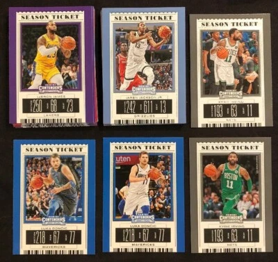 2019 Contenders Draft Picks Basketball Season Ticket Cards Lot You Pick - Image 1 of 2