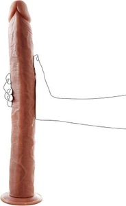 Extra Long Dildo Anal Butt Plug, 16.5" Super Long Dildo Soft Silicone Dildo Dong - Picture 1 of 6