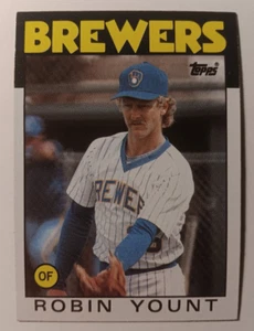 1986 Topps Robin Yount #780 - Picture 1 of 2