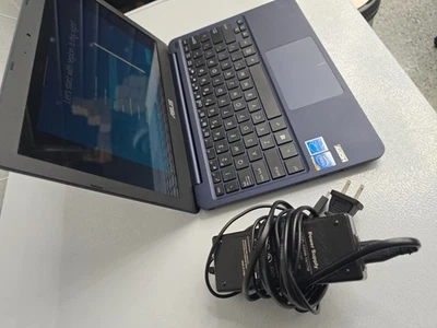 Portátil ASUS X205T 11.6" Intel, 2GB RAM, 32GB Almacenamiento, Win10-batería defectuosa Foto 1 de 4