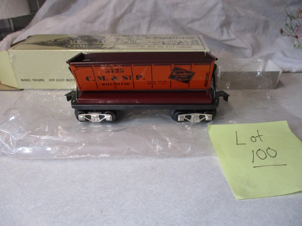 Coche de lastre moderno calibre O Marx Milwaukee Road 7666-25 Foto 1 de 2